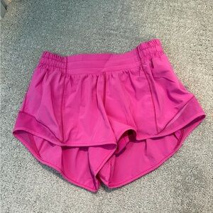 Women's Pink Lululemon shorts